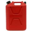 10L Red Plastic Unleaded Fuel Can Side