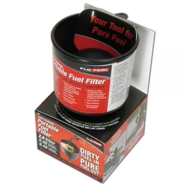 Black Conductive Fuel Filter Funnel Packaging