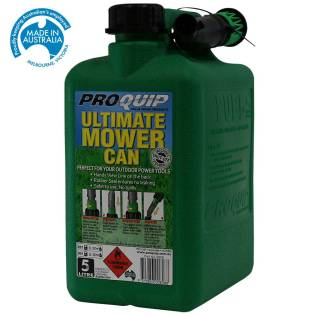 5L Ultimate Mower Can With Shut-Off Pourer Front