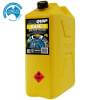 20L Yellow Plastic Diesel Fuel Can Front