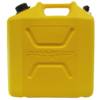 15L Yellow Plastic Diesel Fuel Can Side