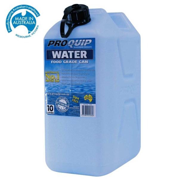 10L Light Blue Plastic Water Jerry Can