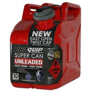 10L Unleaded Super Can with Twist Cap Front