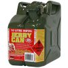 10L Army Green AFAC Metal Jerry Can Front