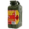 5L Army Green AFAC Metal Jerry Can Front