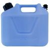 5L Light Blue Plastic Water Jerry Can Side