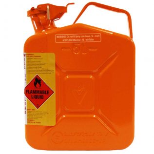 5L Ethanol AFAC Metal Jerry Can Side