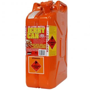 20L Ethanol AFAC Metal Jerry Can Front