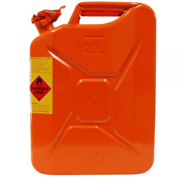 20L Ethanol AFAC Metal Jerry Can