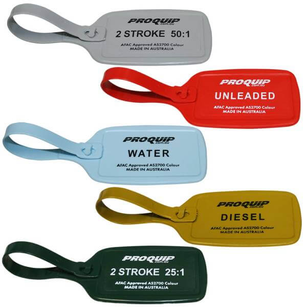 Fuel Can ID Tags Pack Of 5