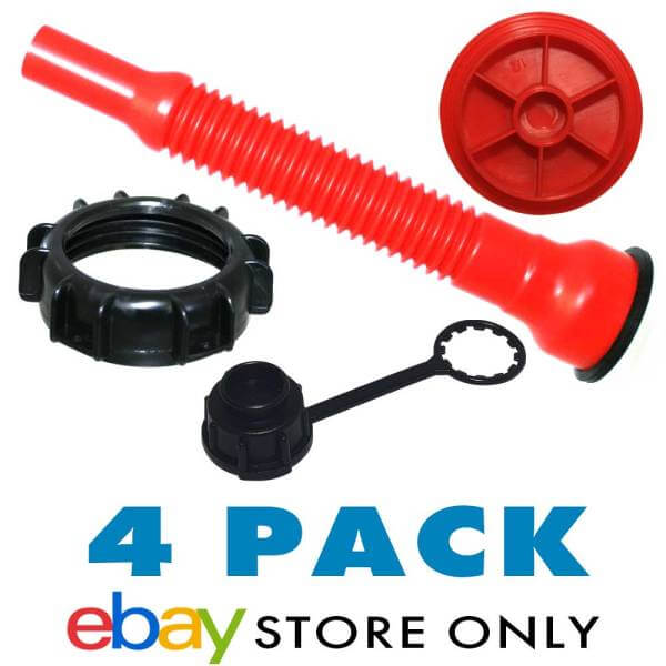 4 Pack of Wide Mouth Can Accessories