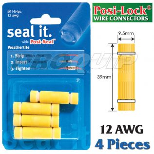 Posi-Seal 12 AWG Weatherite Wire Connectors With Internal Seal