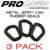 3 Pack of Pro Quip Metal Jerry Can Rubber Seals
