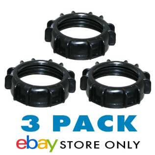 Platinum Jerry Can Screw Caps with Hole 3 pack