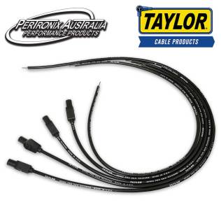 Taylor Cable 8mm Spiro-Pro spark plug wires - 4cyl 180 black