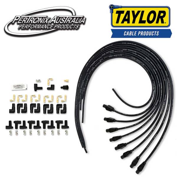 Taylor Cable 8mm Spiro-Pro Spark Plug Wires – 8cyl 180 black