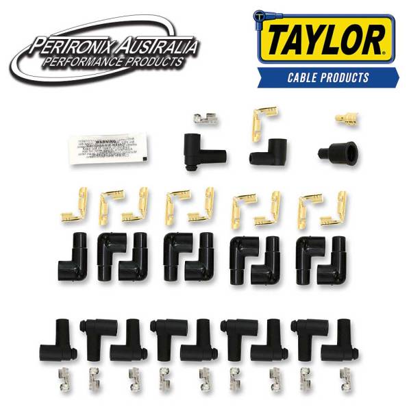 Taylor Cable 8mm Spiro-Pro Spark Plug Wires – 8cyl 180 black