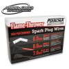 Flame-Thrower Spark Plug Wires 8.0mm – 8 Cyl 90 Deg Black
